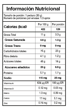 Barras de quinoa caja x 6 unidades