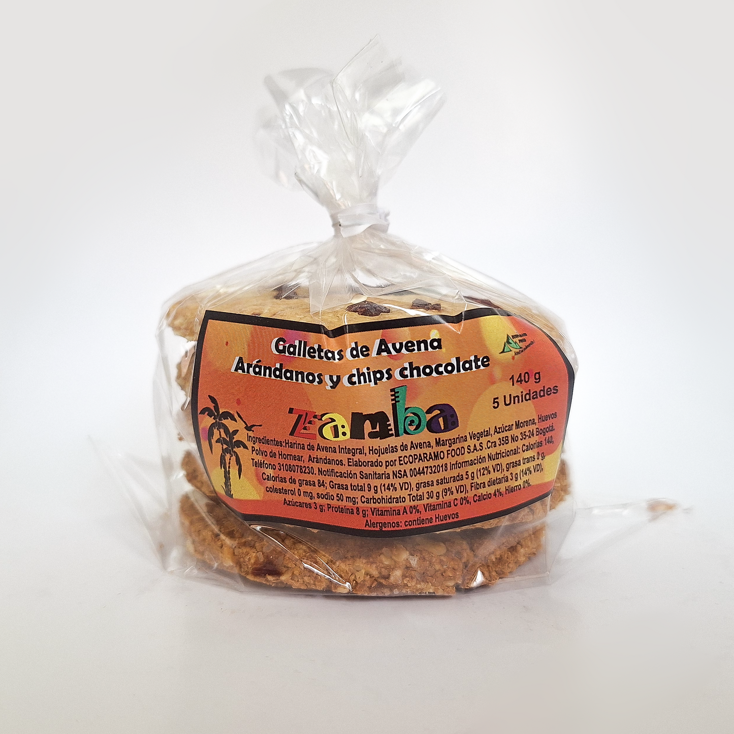 Galletas de avena aplastaditas caja x 20  unidades